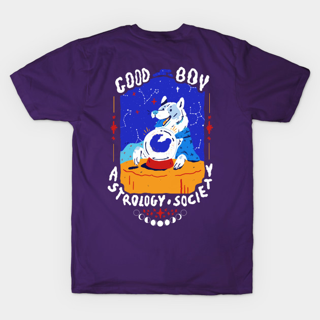 Good Boy Astrology Society - Gemini Front And Back by DefinitelyJenny